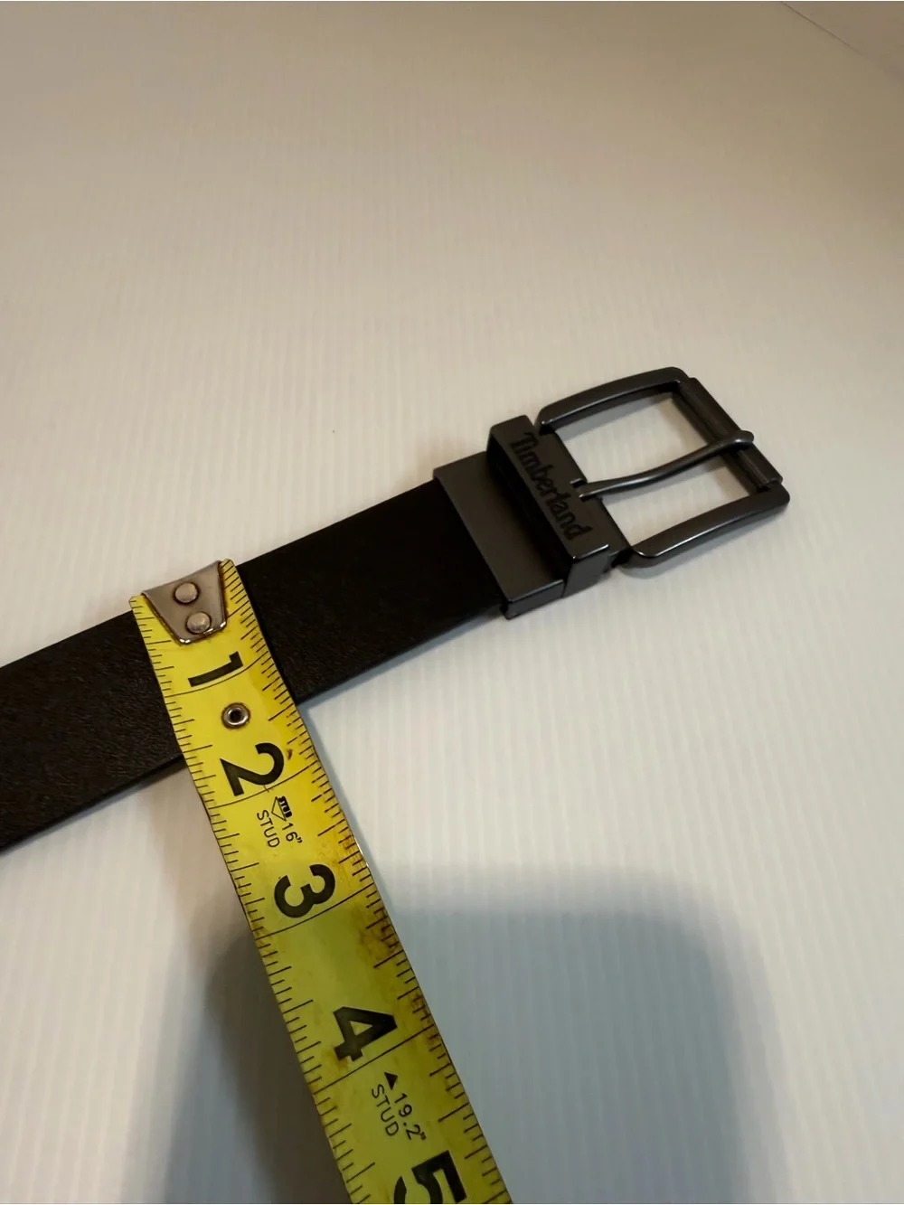 Timberland Men's Reversible Black/Brown Leather Belt 36